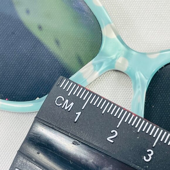 Juicy Couture Womens Tortoise & Polka Dot Sunglasses Frame 54/16 - Picture 11 of 15